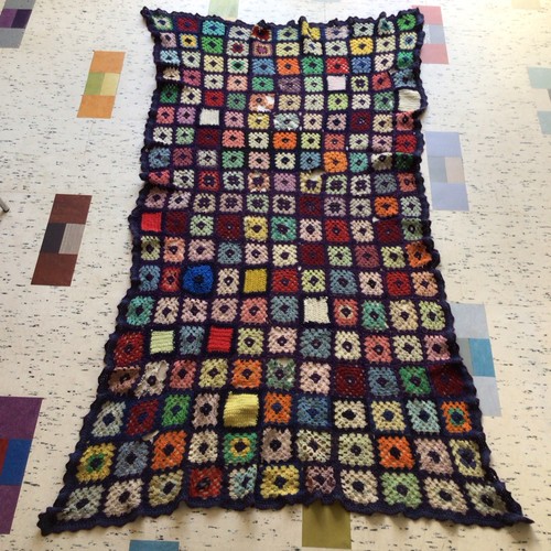 Coperta copriletto patchwork