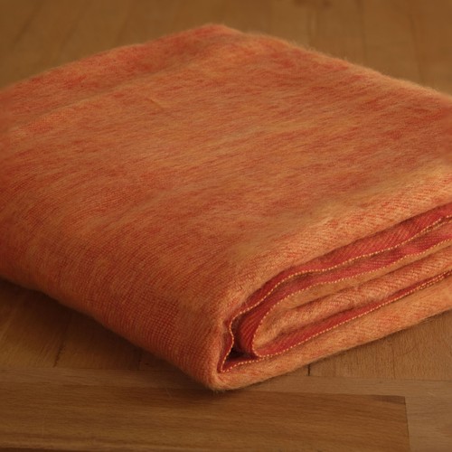 Coperta lana coperta colorata