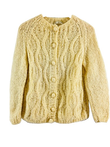 Cardigan maglione lana mohair